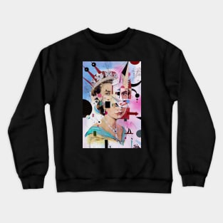 Her Majesty deconstructed Crewneck Sweatshirt